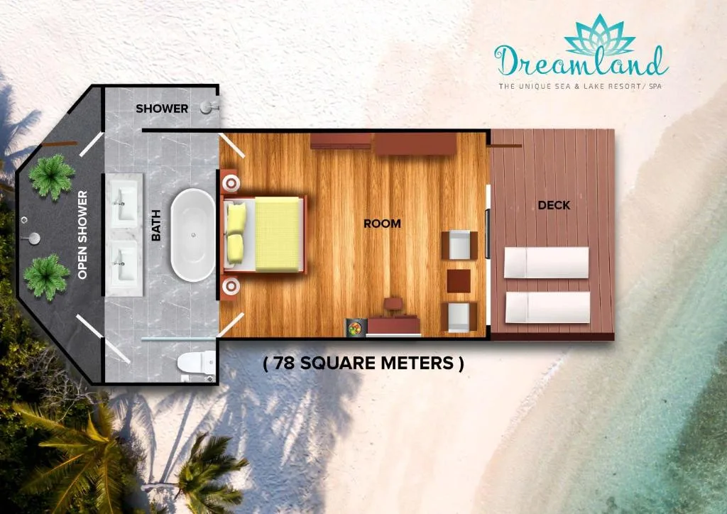 Dreamland Maldives Resort: another view